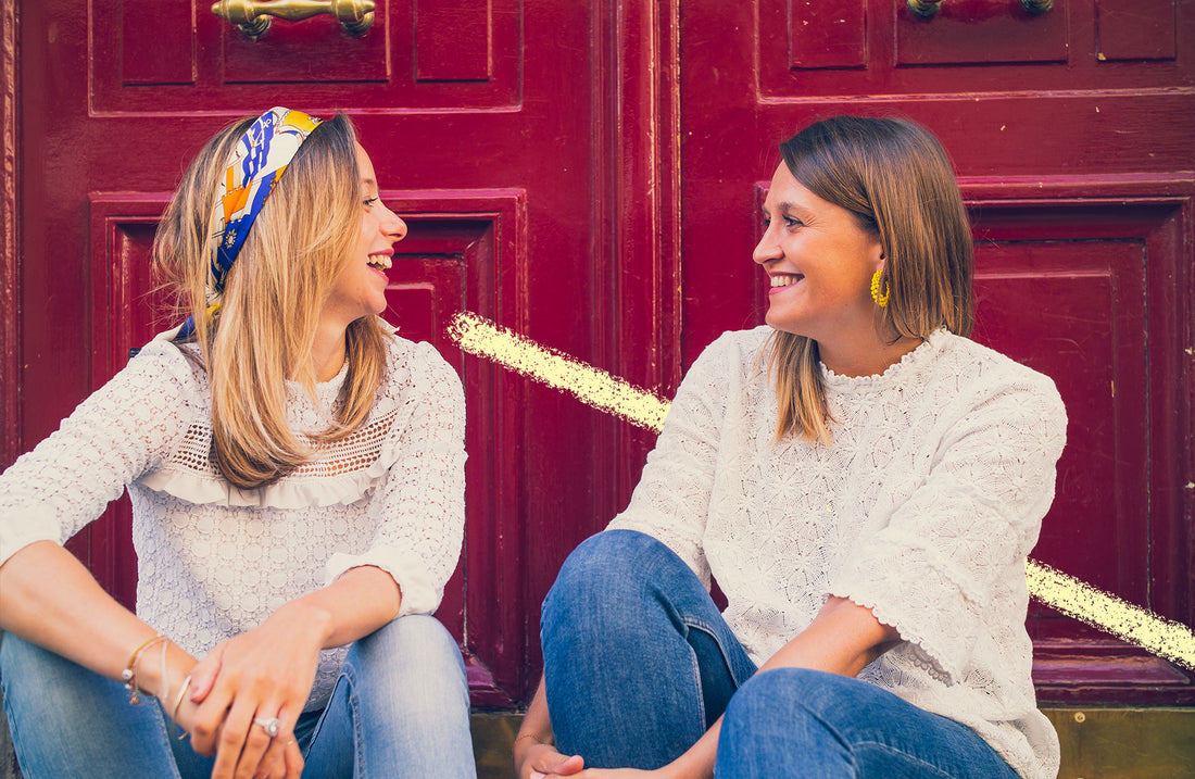Agathe & Charline, créatrices de Pomponne