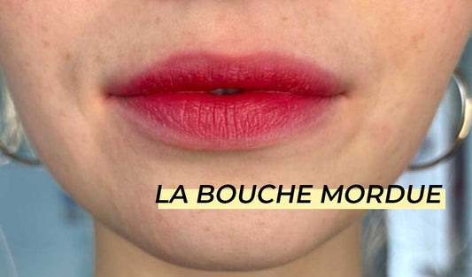 tuto rouge à lèvres : la bouche mordue