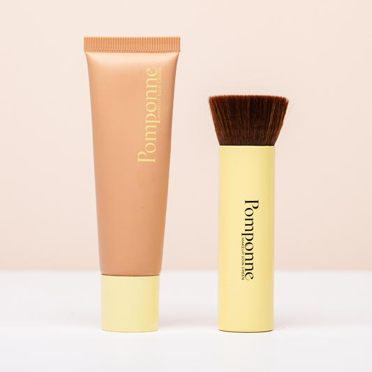 Duo • BB crème hydratante SPF20 + Pinceau à creux