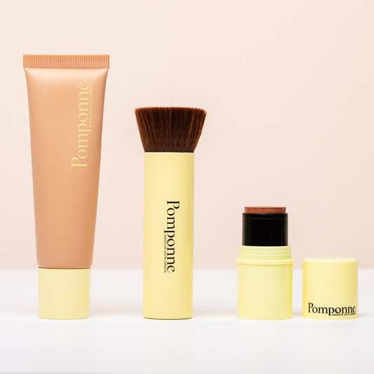 Trio • BB crème SPF20 + Pinceau à creux + Bronzer