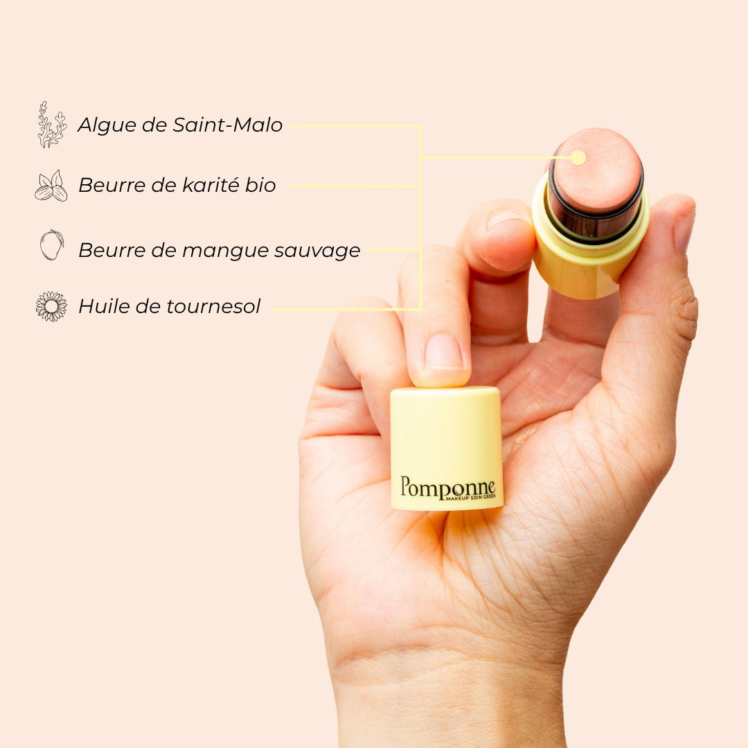 Pomponne Fantastick Highlighter or rose ingredients