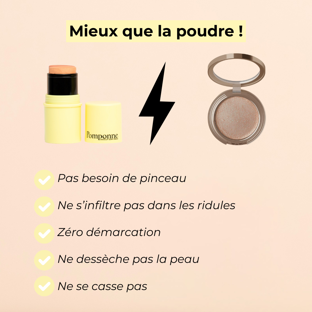 Pomponne Fantastick highlighter dore mieux que poudre