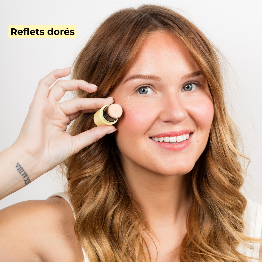 Pomponne Fantastick highlighter doré reflets victoire