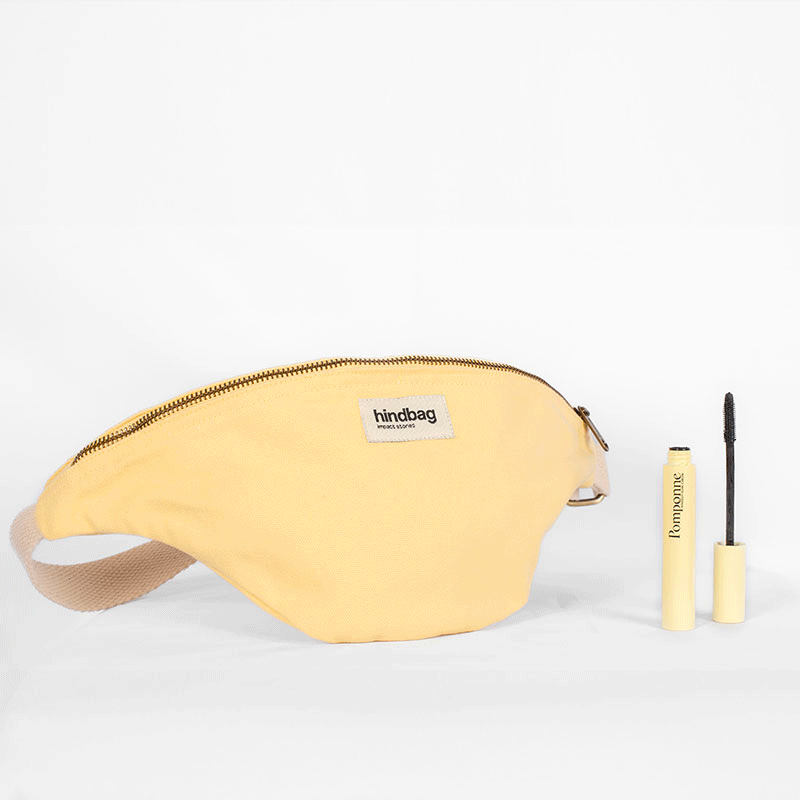 Banane Hindbag x Mascara naturel booster de cils Pomponne