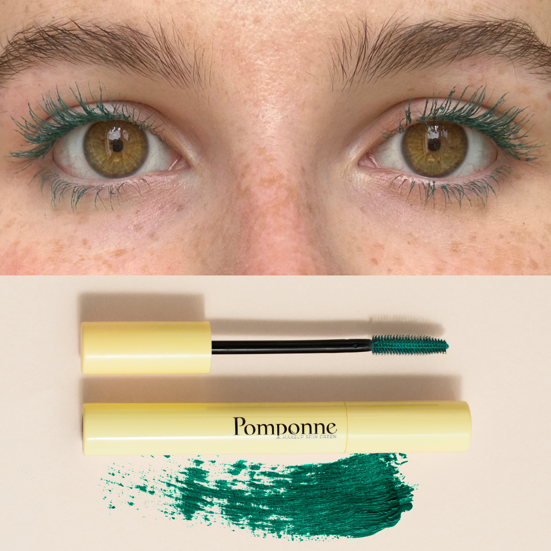 Mascara naturel booster de cils • Mascara Vert émeraude