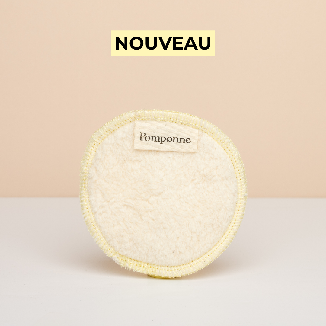 Double-Pad • Coton réutilisable 2-en-1 démaquillant & exfoliant
