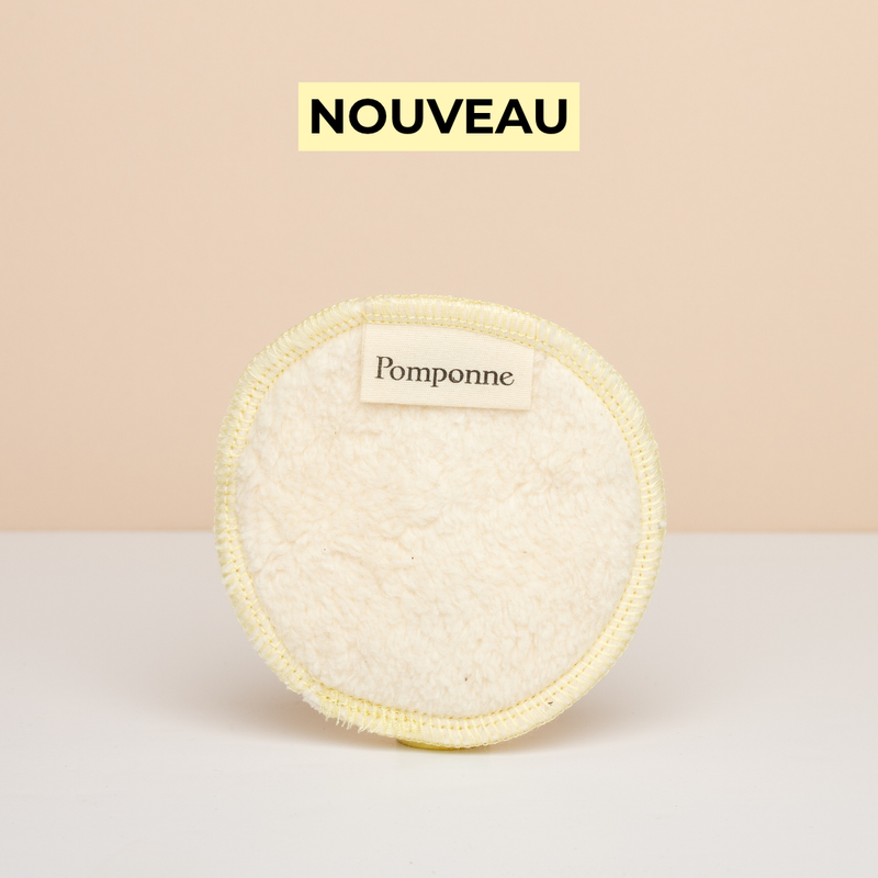 Double-Pad • Coton réutilisable 2-en-1 démaquillant & exfoliant