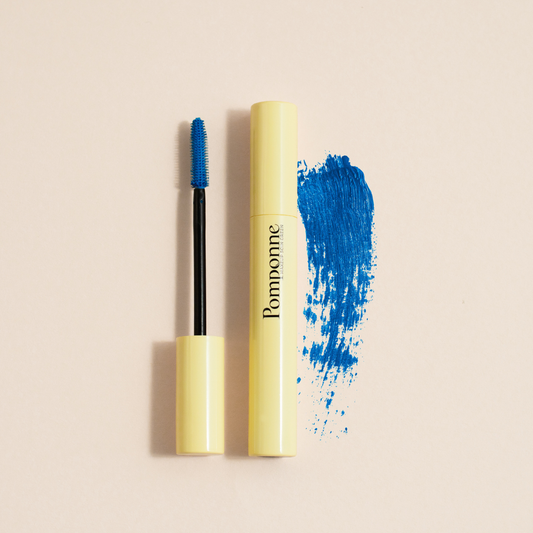 Mascara naturel booster de cils • Bleu électrique • Gravure au choix