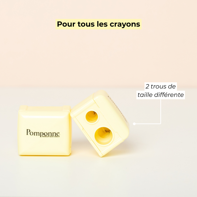 Double-ended pencil sharpener