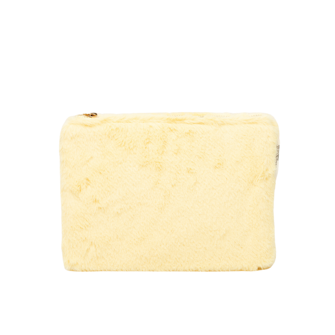 Trousse Fourrure Jaune OFFERTE (d'une valeur de 16€)