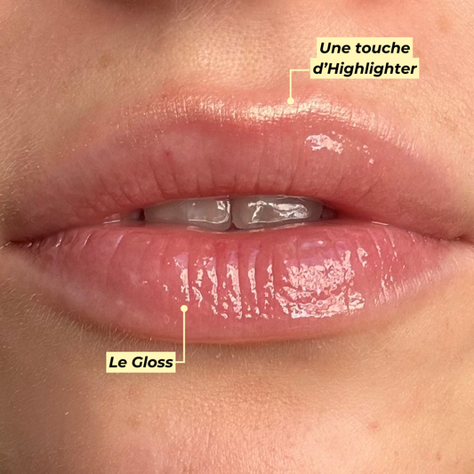 Duo Ultra-Glowy • Gloss booster d'hydratation + Fantastick Highlighter
