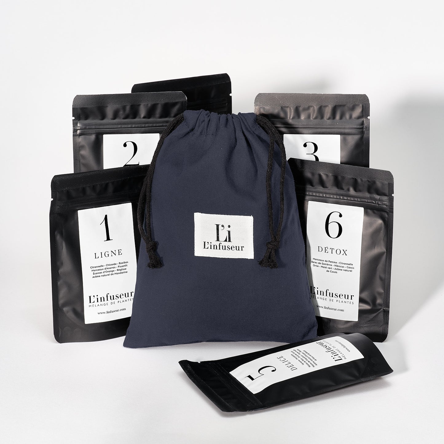 Pochon Découverte 6 infusions L'Infuseur