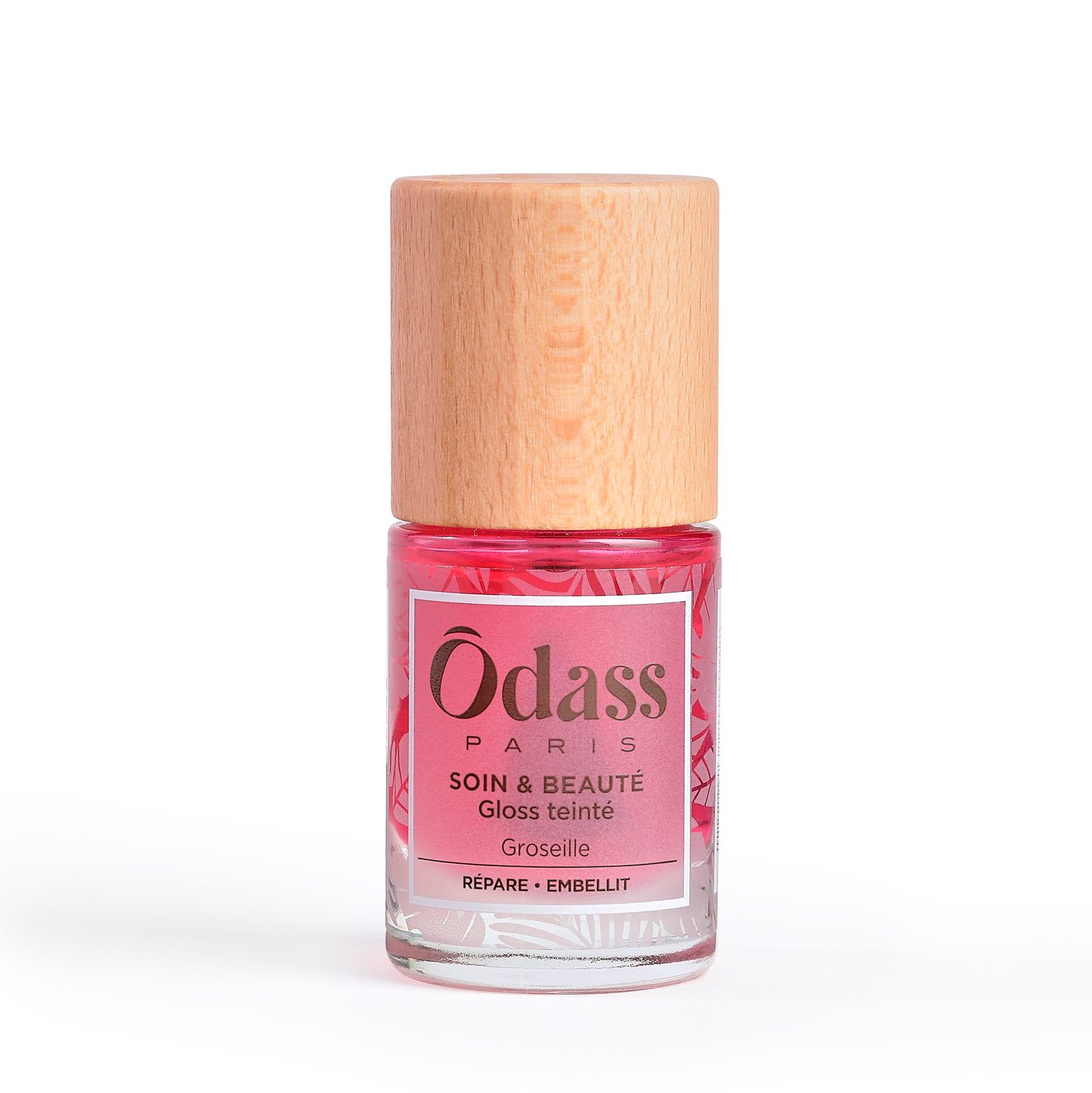 Vernis Soin Gloss Teinté Groseille Ôdass