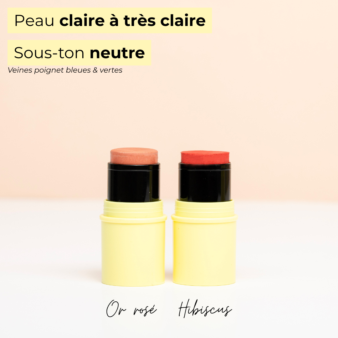 Pomponne Fantastick duo conseils peau claire sous ton neutre