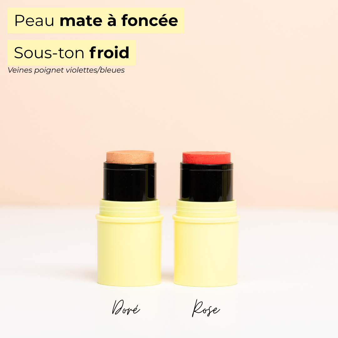 Pomponne Fantastick duo conseils peau mate sous ton froid