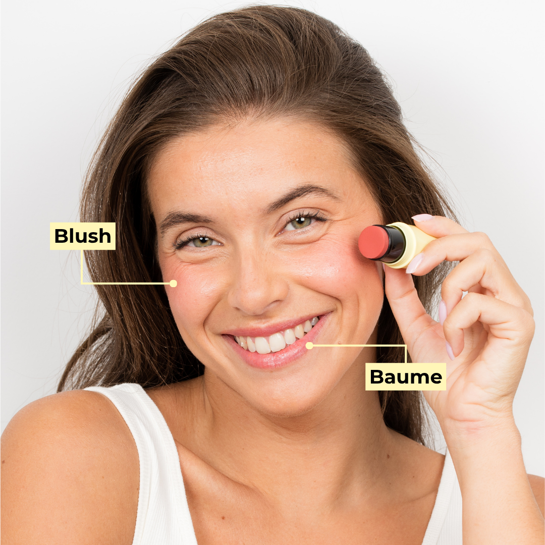 Pomponne fantastick baume et blush hibiscus 2 fonctions