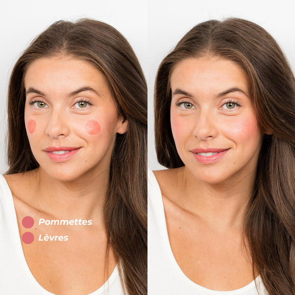 Pomponne fantastick baume et blush hibiscus av ap justine
