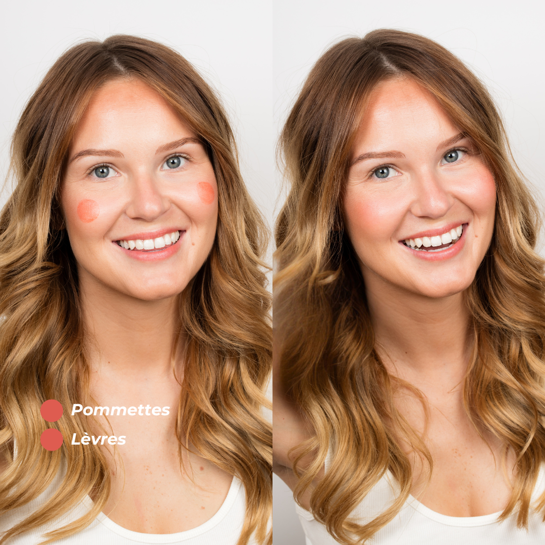 Pomponne fantastick baume et blush orange av ap victoire