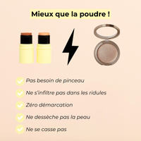 Pomponne fantastick duo Highlighter bronzer mieux que poudre