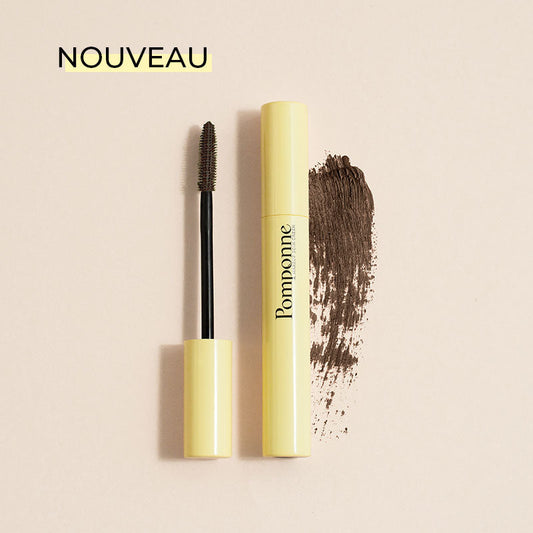 NOUVEAU Mascara naturel booster de cils Pomponne teinte marron brun