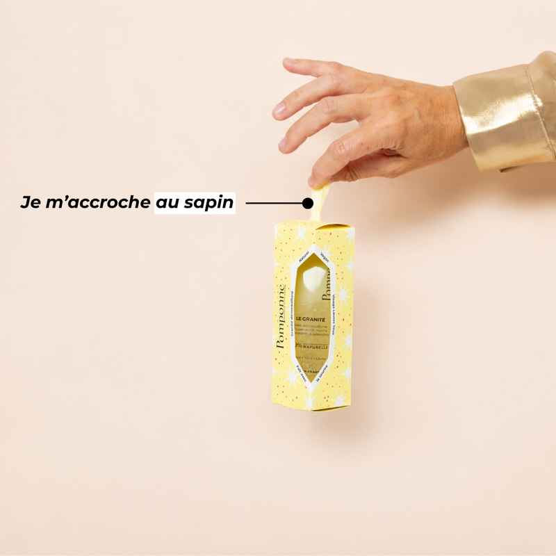 Berlingot de Noël • Granité démaquillant 25ml • Visage Yeux Lèvres