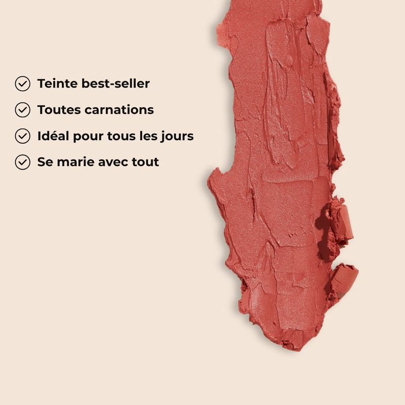 Moisturizing Lipstick • Rosewood