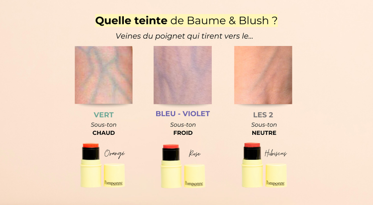 Baume & Blush en Stick Naturel • Gamme Fantastick