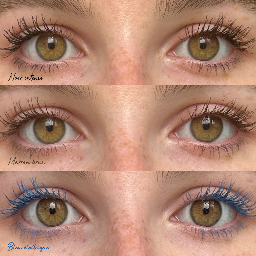 Mascara naturel booster de cils • Marron brun • Gravure au choix