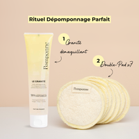 Double-Pad • Coton réutilisable 2-en-1 démaquillant & exfoliant