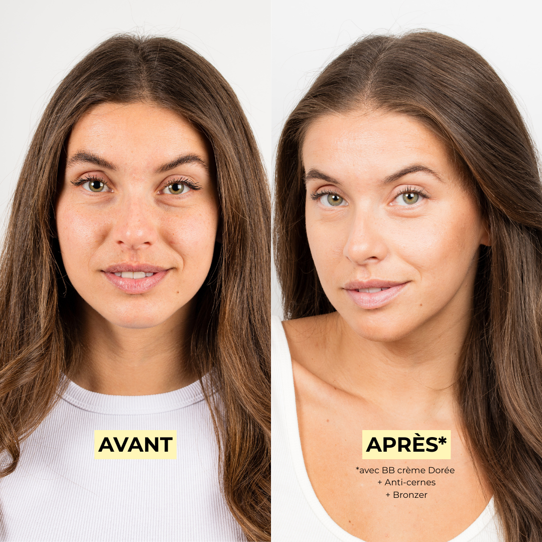 Trio • Anti-cernes soin teinté + BB crème SPF20 + Bronzer