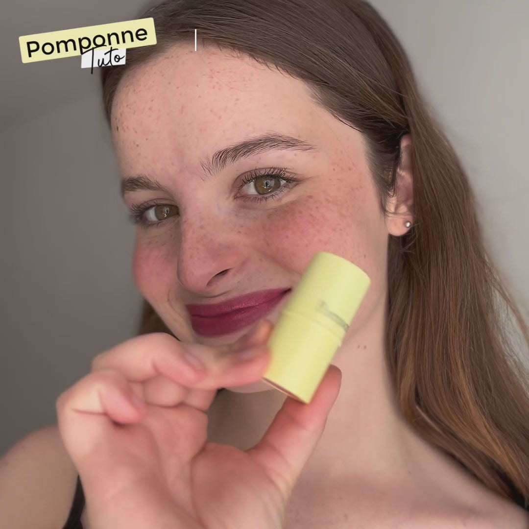 Fantastick Baume & Blush naturel - Teinte L'Orangé - Tuto d'application vidéo