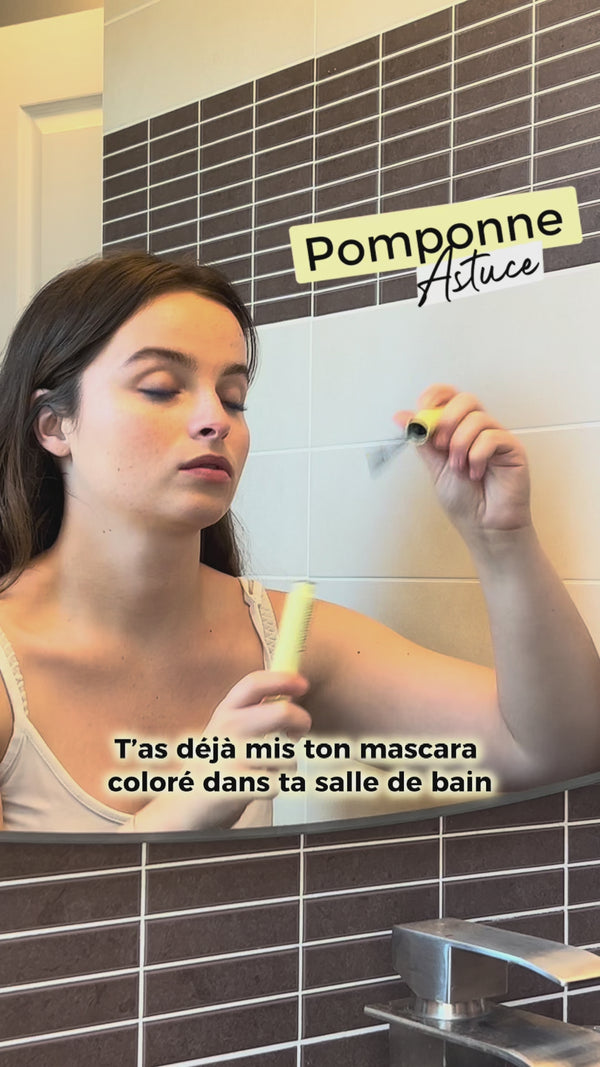 Le rendu du Mascara Bleu électrique