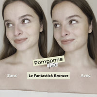 Pomponne tuto Fantastick Bronzer Avant Après