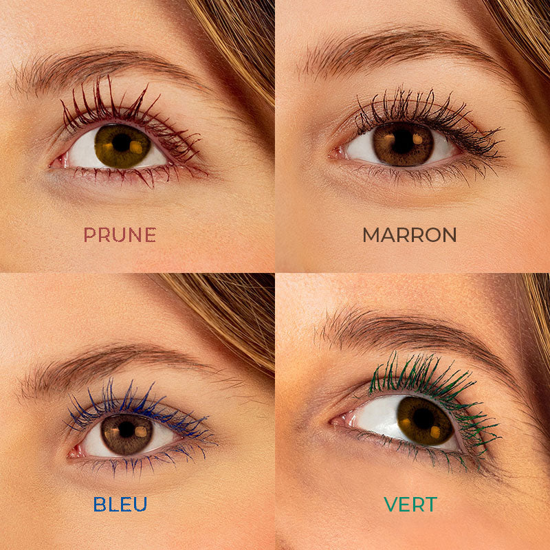 Quelle teinte de mascara pour quelle couleur d